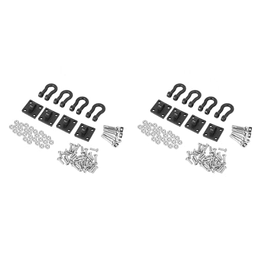 Gisoanudt 8 Stück Anhänger Abschleppschnalle Abschäkel Haken für 1/10 RC Rock Crawler Axial SCX10 TRX4 D110 RC PKW Gisoanudt 8 Stück Anhänger Abschleppschnalle Abschäkel Haken für 1/10 RC Rock Crawler Axial SCX10 TRX4 D110 RC PKW von Gisoanudt