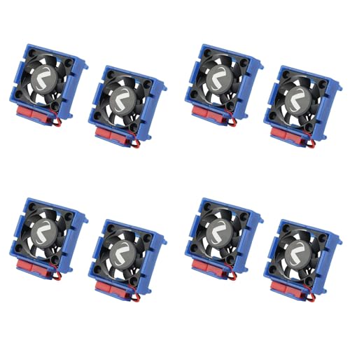 Gisoanudt 8 Stück VXL-3S Velineon ESC VXL-3 VXL 3S Kühlkörper Lüfter für Bandit Stampede Slash 2WD/ VXL Teile von Gisoanudt
