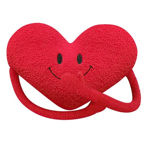 Plüschkissen Herz Kissen Flausch Kuschelkissen Herzkissen Plüsch Heart Pillow dekoratives Dekokissen Wohnzimmer Sofa für Kinder Mädchen Glücklich 52cm Plüschkissen Herz Kissen Flausch Kuschelkissen Herzkissen Plüsch Heart Pillow dekoratives Dekokissen Wohnzimmer Sofa für Kinder Mädchen Glücklich 52cm von Gisqis