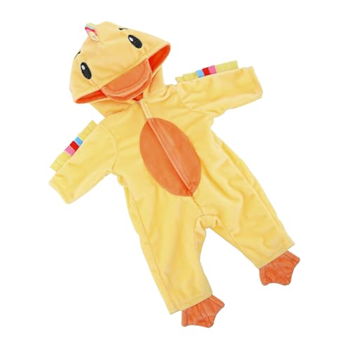 Cartoon Duck Design Doll Strampler Mit Leicht Zu Tragenes Verschluss Babypuppen Outfit Für 43 cm Figur Dressing Supply Jumpsuit Easy Dressing Design Cartoon Duck Design Doll Strampler Mit Leicht Zu Tragenes Verschluss Babypuppen Outfit Für 43 cm Figur Dressing Supply Jumpsuit Easy Dressing Design von Gissroys