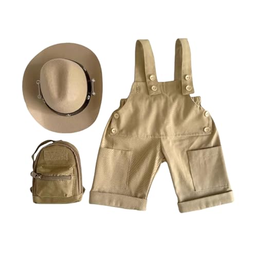 Gissroys 0-1 Monats Babyfotografie Outfit Soft Polyester Overalls Neugeborene Fotoshootings Komfortable Fotostudio Essentielles Neugeborene Fotografie Outfit Für Professionelle Fotos von Gissroys