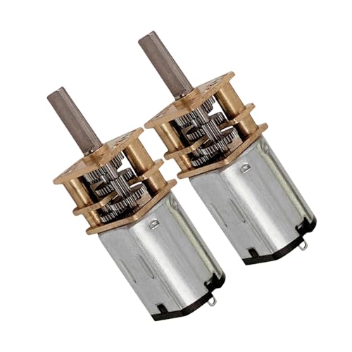 Gissroys 12 V 100 U/Min Getriebe Motor Getriebemotor Für Bildungsmodelle Und Robotik Langsame Geschwindigkeit von Gissroys