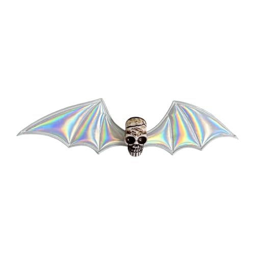 Gissroys 1pc Mysterious Bat Design Hair Clip Praktische Harz Barrettes Halloween Cosplay Accessoire Für Erwachsene Freundliche Halloween Clips von Gissroys