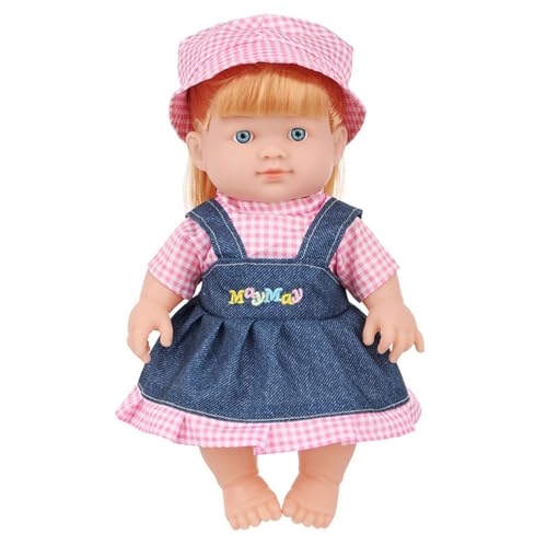 Gissroys 25 cm Wiedergeborenes Spielzeug Early Educational Nurturing Für Kleinkindentwicklungsentwicklung Spaß Reisen Tröstet Spielzeug Babypuppe Für Kinder Elternspiele von Gissroys