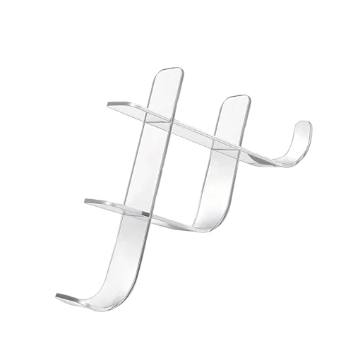 Gissroys Acryl Hockey Puck Display Stand Collectible Figure Stand Hockey Puck Display Hülle 6 Schlitze Einfach Den Installieren von Gissroys