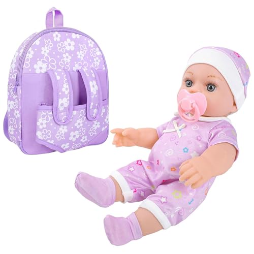Gissroys Babypuppen Spielset Mit Kleidung Und Rucksackträgern Tun Vor Accessoires Für Kinder Bildung Spaß Zu Spielen 12in Realistische Babypuppen Gissroys Babypuppen Spielset Mit Kleidung Und Rucksackträgern Tun Vor Accessoires Für Kinder Bildung Spaß Zu Spielen 12in Realistische Babypuppen von Gissroys