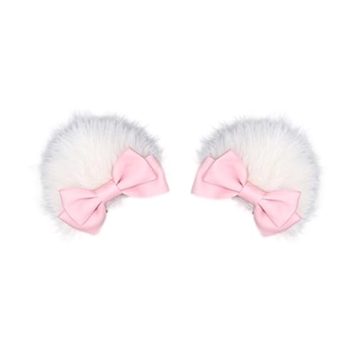 Gissroys Catgirl-Kostüm mit pelzigen Kätzchen-Ohren, Schwanz, Halloween, Tier, Cosplay, Zubehör für Damen, Mädchen, Maskerade, Halloween, Geburtstag, Ohr-Stirnband Gissroys Catgirl-Kostüm mit pelzigen Kätzchen-Ohren, Schwanz, Halloween, Tier, Cosplay, Zubehör für Damen, Mädchen, Maskerade, Halloween, Geburtstag, Ohr-Stirnband von Gissroys