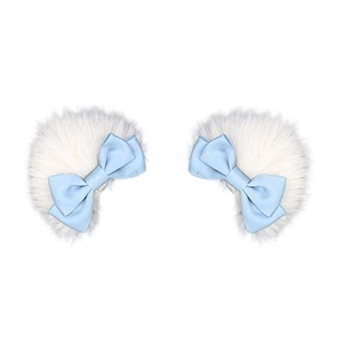 Gissroys Catgirl-Kostüm mit pelzigen Kätzchen-Ohren, Schwanz, Halloween, Tier, Cosplay, Zubehör für Damen, Mädchen, Maskerade, Halloween, Geburtstag, Ohr-Stirnband Gissroys Catgirl-Kostüm mit pelzigen Kätzchen-Ohren, Schwanz, Halloween, Tier, Cosplay, Zubehör für Damen, Mädchen, Maskerade, Halloween, Geburtstag, Ohr-Stirnband von Gissroys