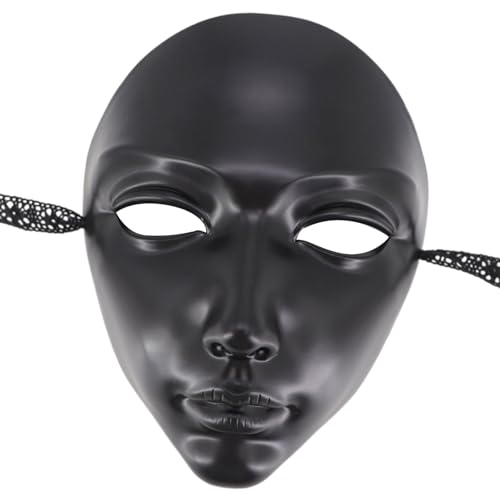 Gissroys Elegante Halloween Gesichtsmaske Atmungsaktives Design Für Partys Und Bälle Bequeme Plastik Requisiten Mysteriöse Schwarze Styles Party Maske Gissroys Elegante Halloween Gesichtsmaske Atmungsaktives Design Für Partys Und Bälle Bequeme Plastik Requisiten Mysteriöse Schwarze Styles Party Maske von Gissroys