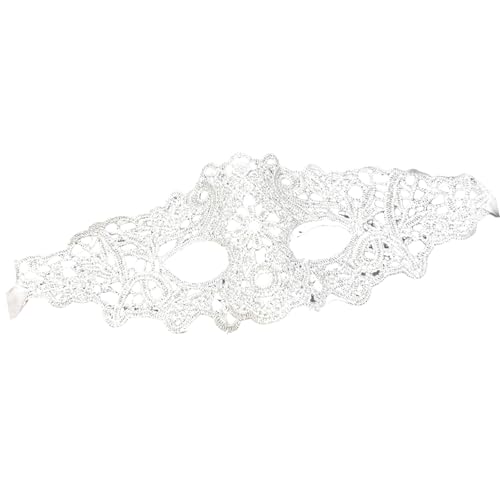 Gissroys Elegante Lace Party Maske Secure Hold Design Für Thematische Veranstaltung Atmungsaktiv von Gissroys