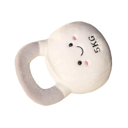 Gissroys Entzückende Fitness Spielzeugplüschkissen Für Neugeborene Babys Sensorische Stimulation Tragbares Baby Ausgestopft Kettlebell von Gissroys