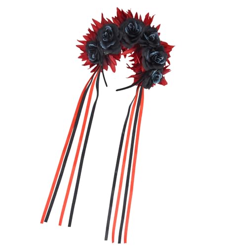 Gissroys Halloween Chrysanthemenband Haarband Komfortable Stirnbandhaardekoration Für Kostümfeiern Und Festivalveranstaltungen Halloween Hairband Mit Realistischen Blumen Gissroys Halloween Chrysanthemenband Haarband Komfortable Stirnbandhaardekoration Für Kostümfeiern Und Festivalveranstaltungen Halloween Hairband Mit Realistischen Blumen von Gissroys