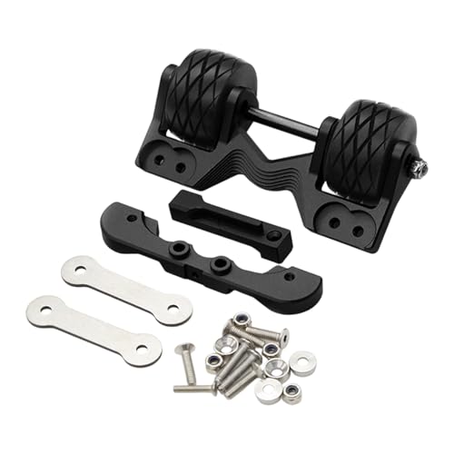 Gissroys Hochleistungs Doppelrad Up Stange Stabilitäts Upgrade Für 1/10 Skala Fernbedienungsfahrzeug Wheelie Stab von Gissroys