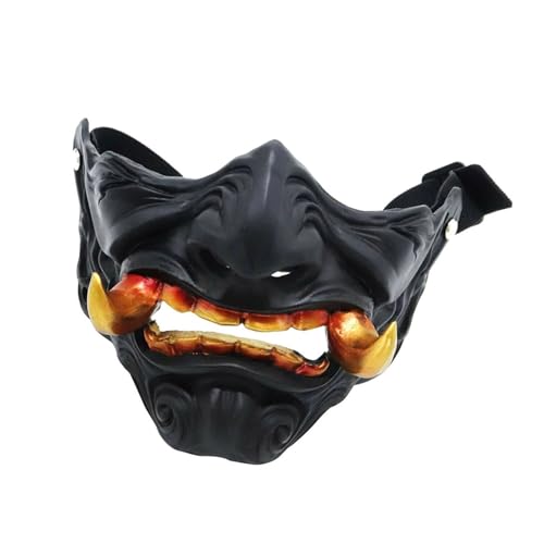 Gissroys Japanische Festivalmaske Mit Realistischen Zähne Ergonomisch Schnell Installieren Mechanismus Für Themenpartys Und Cosplays Event Animes Event Kostümzubehör Gissroys Japanische Festivalmaske Mit Realistischen Zähne Ergonomisch Schnell Installieren Mechanismus Für Themenpartys Und Cosplays Event Animes Event Kostümzubehör von Gissroys