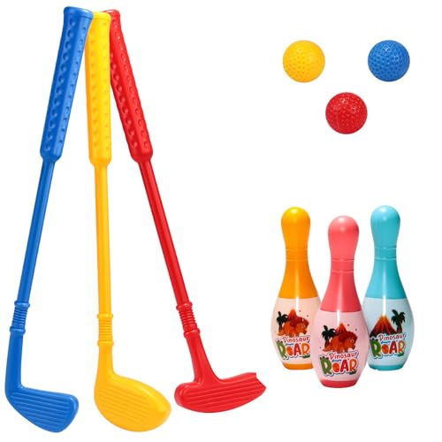 Gissroys Kinder Golfclub Set Mit Golfball Und Bowling Pin Für Kinder Indoor Eltern Und Training Freien Für Mit Tasche Freien. Gissroys Kinder Golfclub Set Mit Golfball Und Bowling Pin Für Kinder Indoor Eltern Und Training Freien Für Mit Tasche Freien. von Gissroys