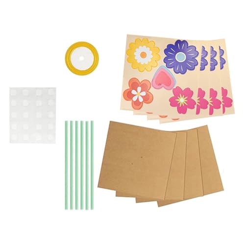 Gissroys Mach Dir Selbst Blumengrußkarten Basteln Set Mit Verschiedenen Materialien Für Die Feiertagsgeschenkaktivität Alle Altersgruppen Saisonale Geschenkkartenhandwerkset Saisonalgeschenkableer Gissroys Mach Dir Selbst Blumengrußkarten Basteln Set Mit Verschiedenen Materialien Für Die Feiertagsgeschenkaktivität Alle Altersgruppen Saisonale Geschenkkartenhandwerkset Saisonalgeschenkableer von Gissroys