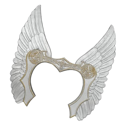 Gissroys Norses Mythology Valkyrja Stirnband Valkyrja Kopfbedeckung Norses Krieger Stirnband Haarschmuck für Halloween Cosplay Halloween Cosplay Kostüm Gissroys Norses Mythology Valkyrja Stirnband Valkyrja Kopfbedeckung Norses Krieger Stirnband Haarschmuck für Halloween Cosplay Halloween Cosplay Kostüm von Gissroys