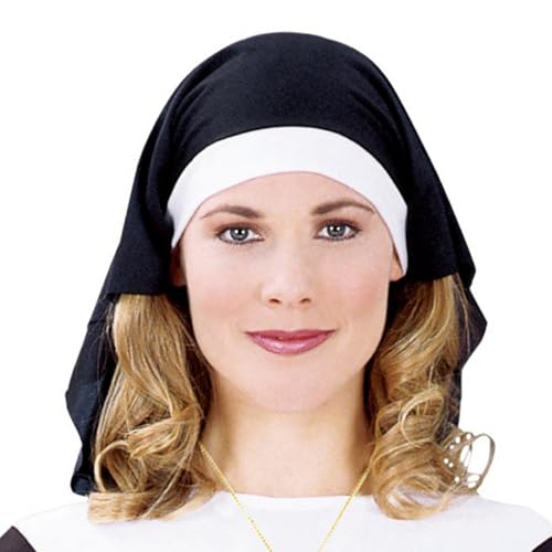 Gissroys Nun Nonne Kopfband Stirnbandkappen Kopfstück Cosplay Halloween Kostüm Cosplay Halloween Kostüm Gissroys Nun Nonne Kopfband Stirnbandkappen Kopfstück Cosplay Halloween Kostüm Cosplay Halloween Kostüm von Gissroys