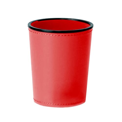 Gissroys PU Leder Dices Cup Flanell Shaker Ruhige Shaking Entertainment Bowl Für Brettspielparty Dices Shaker Einzigartig von Gissroys