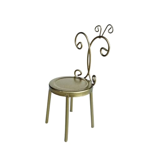 Gissroys Präzise Miniatur Sessel Dekorative Möbel Für Realistische Puppenhäuser Wohnzimmer Arrangement Craft Project Decors Miniaturmöbel Für Puppenhäuser von Gissroys