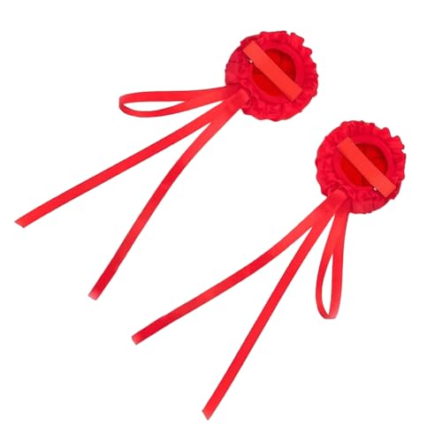 Gissroys Roter Haarreif für Kinder, Rollenspiel, Cosplay, Kopfbedeckung, Foto-Requisiten für Halloween-Kostüm, realistischer Look, traditioneller chinesischer Kultur-Haarband von Gissroys