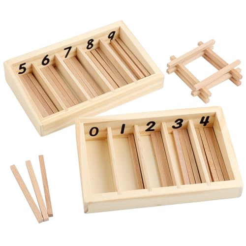 Gissroys Spindelstangen Lernen Spielzeug Für Zahlenerkennung Handauge Koordinationstraining Kinder Von 2 Bis 6 Jahren Mathematik Lernen Spindel Box Gissroys Spindelstangen Lernen Spielzeug Für Zahlenerkennung Handauge Koordinationstraining Kinder Von 2 Bis 6 Jahren Mathematik Lernen Spindel Box von Gissroys