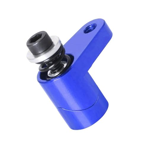 Gissroys Verstellbarer Servo-Arm, strapazierfähig, für ferngesteuerte Crawler, schwarz, Upgrade-Teile für 1/18 Fernbedienungs-Rauwler, leichtes Aluminium-Servozubehör von Gissroys