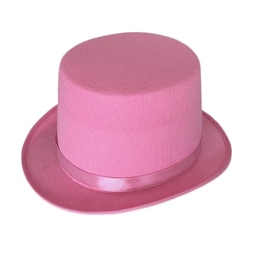 Gissroys Vintage Derby Hut Kostüm Cosplay Halloween Requisiten Party Gentleman Ringmaste Rollenspiel Magier Hut für Kinder Magier Erwachsene Männer für Kinder Bulk ohne Geheimfach von Gissroys