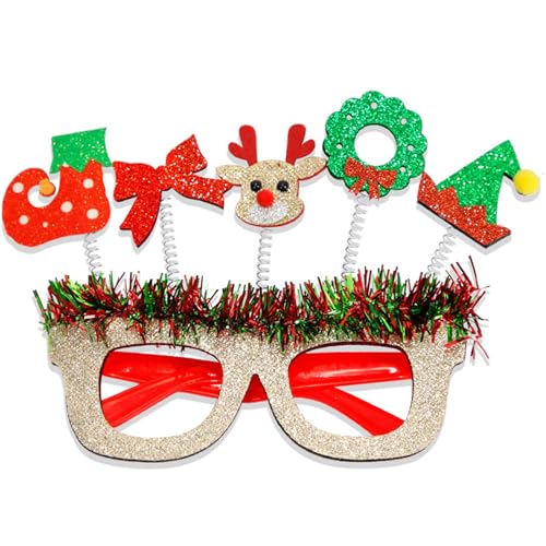 Gissroys Weihnachts-Glitzer-Party-Brillen-Rahmen, lustige Brille, schönes Muster für Party-Make-up Gissroys Weihnachts-Glitzer-Party-Brillen-Rahmen, lustige Brille, schönes Muster für Party-Make-up von Gissroys