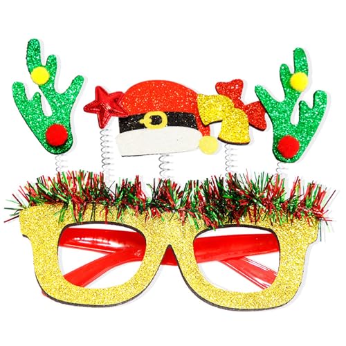 Gissroys Weihnachts-Glitzer-Party-Brillen-Rahmen, lustige Brille, schönes Muster für Party-Make-up Gissroys Weihnachts-Glitzer-Party-Brillen-Rahmen, lustige Brille, schönes Muster für Party-Make-up von Gissroys