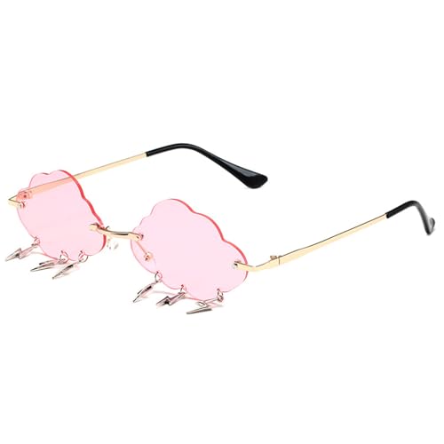 Gissroys Wolken-Sonnenbrille für Shows und den täglichen Gebrauch, Punk-Kostüm-Accessoires, Maskeraden, Party-Dekoration von Gissroys