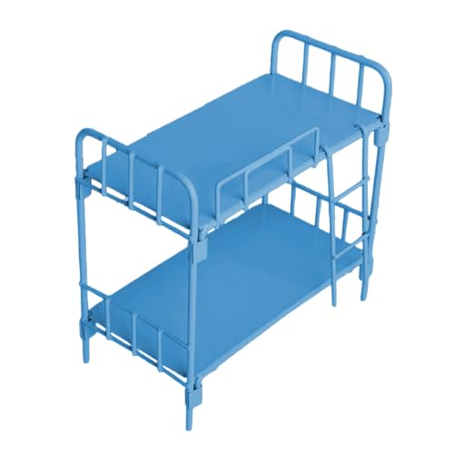 Miniatur-Etagenbett im Maßstab 1:12 mit Leiter für Puppenhäuser, Dekor, stabiles platzsparendes Design, platzsparendes Puppenhaus, Etagenbett Miniatur-Etagenbett im Maßstab 1:12 mit Leiter für Puppenhäuser, Dekor, stabiles platzsparendes Design, platzsparendes Puppenhaus, Etagenbett von Gissroys