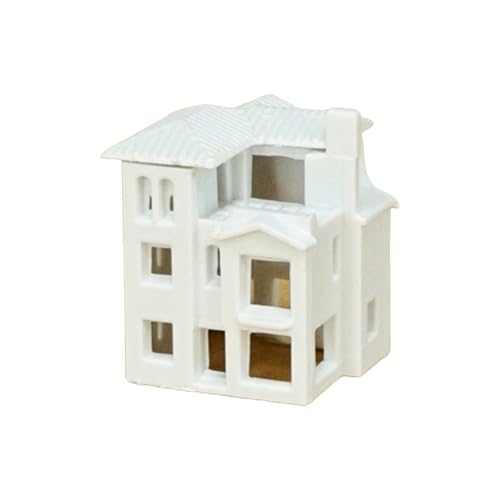 N Maßstab 1:800 Villen Gebäude Zusammenbau Modell Outland Realismen Szene Sandtisch Gebäude Modell Garten Puppenhäuser Dekore Outland für Sandtisch von Gissroys