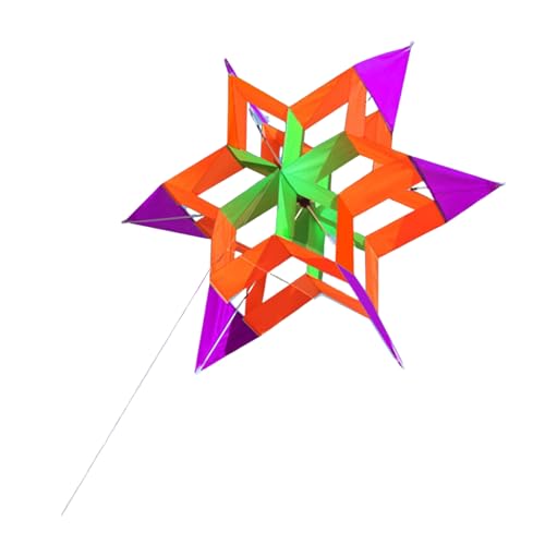 Schöne Lotusse Kites Handgefertigt Hellfarbene Farbe Polyester Für Outdoor Familienmädchen Jungen Geschenk Einfach Zu Fliegen Mehrfarbige Windprofessionelle Drachen Für Kinder von Gissroys