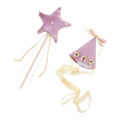 Soft Velvety Birthday Hat Cosplay Accessoire Star Magical Wand Bowknot Headwear Requisiten Für Kinder Party Feier Girls Party Soft Velvety Birthday Hat Cosplay Accessoire Star Magical Wand Bowknot Headwear Requisiten Für Kinder Party Feier Girls Party von Gissroys