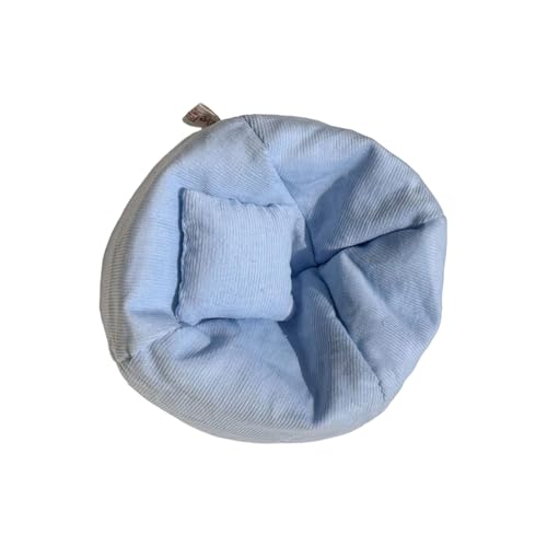 Spielerbar Puppencouch Mit Hellem Design Fauler Schlafsofa Bett Für Gefüllte Spielzeug Kompakte Home Decors Kreative Geschenk Desktop Dekoration Doll Bett von Gissroys