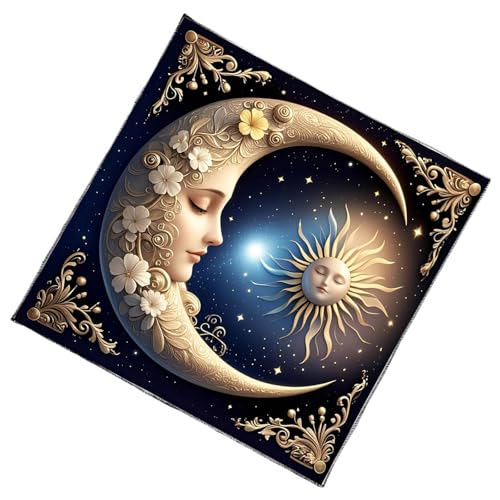 Sun Moon Muster Astrologie Tischdecke Tarots Göttliche Tischdecke Altäre Stoff Givinationen Brettspiel Accessoire Altäre Tarotkarten Tuch Sun Moon Muster Astrologie Tischdecke Tarots Göttliche Tischdecke Altäre Stoff Givinationen Brettspiel Accessoire Altäre Tarotkarten Tuch von Gissroys