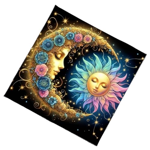 Sun Moon Muster Astrologie Tischdecke Tarots Göttliche Tischdecke Altäre Stoff Givinationen Brettspiel Accessoire Altäre Tarotkarten Tuch Sun Moon Muster Astrologie Tischdecke Tarots Göttliche Tischdecke Altäre Stoff Givinationen Brettspiel Accessoire Altäre Tarotkarten Tuch von Gissroys