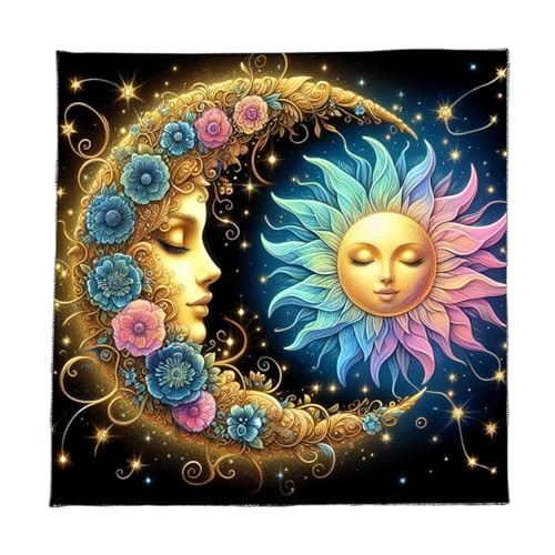 Sun Moon Muster Astrologie Tischdecke Tarots Göttliche Tischdecke Altäre Stoff Givinationen Brettspiel Accessoire Altäre Tarotkarten Tuch Sun Moon Muster Astrologie Tischdecke Tarots Göttliche Tischdecke Altäre Stoff Givinationen Brettspiel Accessoire Altäre Tarotkarten Tuch von Gissroys