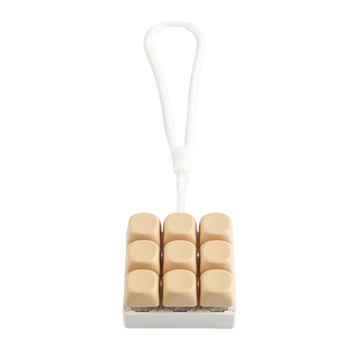 Tragbare 9 Schlüsselkaps Spielzeugschalter Tester Keychain Tactiled Feedbacks Für Ängste Reliefbüro Und Reisespielzeugschalter Tester Tastatur Für Arbeitspausen von Gissroys