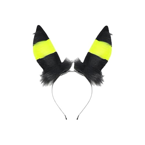 Wolfsohren Stirnband & Schwanz Set Faux Cosplay Kostüm Zubehör für Halloween Weihnachten Party Geschenke Halloween Cosplay Kostüm Wolfsohren Stirnband & Schwanz Set Faux Cosplay Kostüm Zubehör für Halloween Weihnachten Party Geschenke Halloween Cosplay Kostüm von Gissroys
