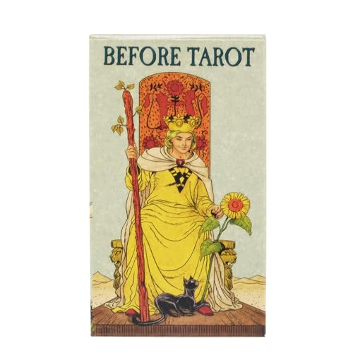 Fortune Telling Tarot Cards, Before Tarot Divination Deck, Standard 78-Card Set, Board Game for Fate Foresight, Friends Gathering, Party Playing, Spiritual Insight Tools von Gitekain