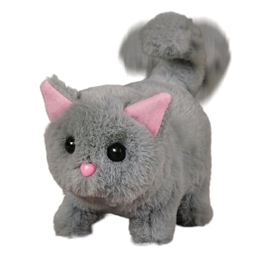 Gitekain Kids Robot Cat, Plush Electronic Kitten, Realistic Interactive Toy, Soft Stuffed Animal Pet, Educational Companion for Boys, Girls, Toddler, Indoor Play, 7.48x4.33x6.69 inches Gitekain Kids Robot Cat, Plush Electronic Kitten, Realistic Interactive Toy, Soft Stuffed Animal Pet, Educational Companion for Boys, Girls, Toddler, Indoor Play, 7.48x4.33x6.69 inches von Gitekain