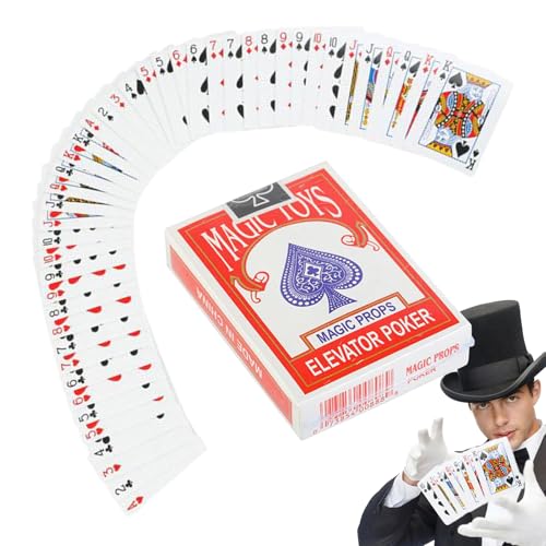 Gitekain Magische Spielkarten - Interaktives Kartenspiel Für Magie,Stille Features Für Nahmagie Bei Partys Straßenshows Und Unterricht Gitekain Magische Spielkarten - Interaktives Kartenspiel Für Magie,Stille Features Für Nahmagie Bei Partys Straßenshows Und Unterricht von Gitekain