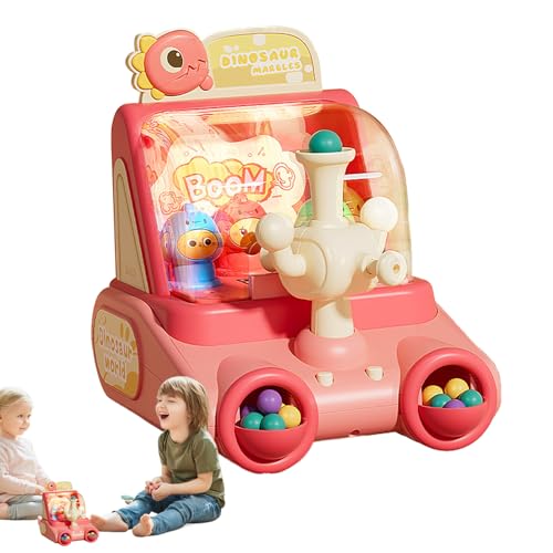 Gitekain Pin Balls Machines Kids, Tabletop Pinball Machine, 8.66x7.09x8.27 inchesHand Held Interactive Arcade Game, Portable Small Board Toy, Indoor Retro Fun for Boys Girls & Children von Gitekain