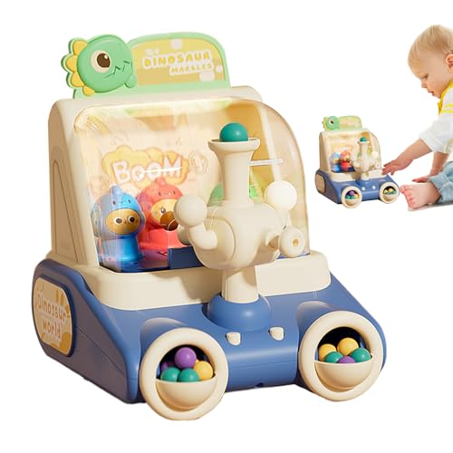 Gitekain Pin Balls Machines Kids, Tabletop Pinball Machine, 8.66x7.09x8.27 inchesHand Held Interactive Arcade Game, Portable Small Board Toy, Indoor Retro Fun for Boys Girls & Children von Gitekain