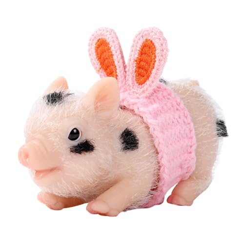Gitekain Toddler Animal Toys, Soft Realistic Figurines, Kids Nursing Playset, Cute Home Decor, Fun Learning Accessories, Birthday Presents for Kid (4.41x1.85x2.28 inches) von Gitekain