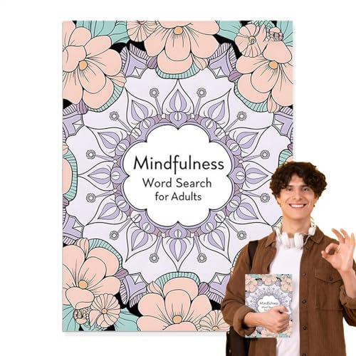 Gitekain Word Search Books for Adults, Activity Games Stress Relief, Multilevel Word Find Puzzle Set, Mind-Engaging Game Relaxation 400+ Puzzles, Ideal for Keeping Brain Active von Gitekain