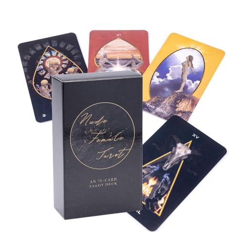 Tarot-Deck, Wahrsager-Spiel, Wahrsagungs-Set mit 78 Karten, tragbares -Tarot-Orakelkarten, 10,2 x 6 cm, ideal für Party-Unterhaltung und spirituelle Lesungen Tarot-Deck, Wahrsager-Spiel, Wahrsagungs-Set mit 78 Karten, tragbares -Tarot-Orakelkarten, 10,2 x 6 cm, ideal für Party-Unterhaltung und spirituelle Lesungen von Gitekain