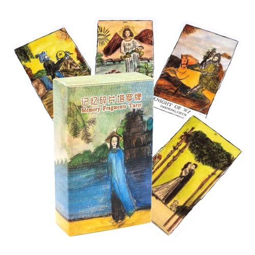 Tarot Decks, Paper Tarot Cards Set, Beginners Friendly Design, Interactive Game Play, Ideal for Family, Friends, School, Gathering, Spiritual Exploration, 4.13x2.44 inches Tarot Decks, Paper Tarot Cards Set, Beginners Friendly Design, Interactive Game Play, Ideal for Family, Friends, School, Gathering, Spiritual Exploration, 4.13x2.44 inches von Gitekain